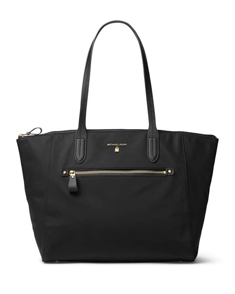 michael kors kelsey pink nylon tote|michael kors tote.